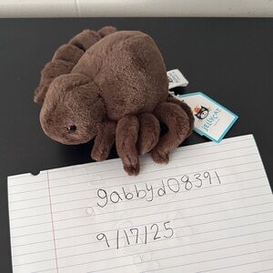 Jellycat Ooky spider